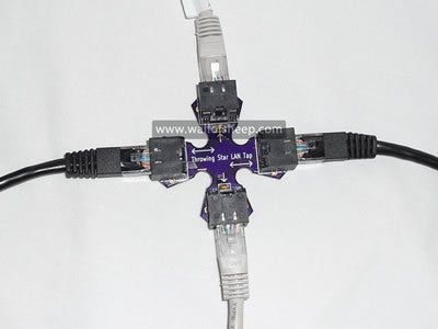 Throwing Star LAN Tap - Kit (Assembly Required) – Wall of Sheep Throwing Star LAN Tap - Kit (Assembly Required) – Wall of Sheep